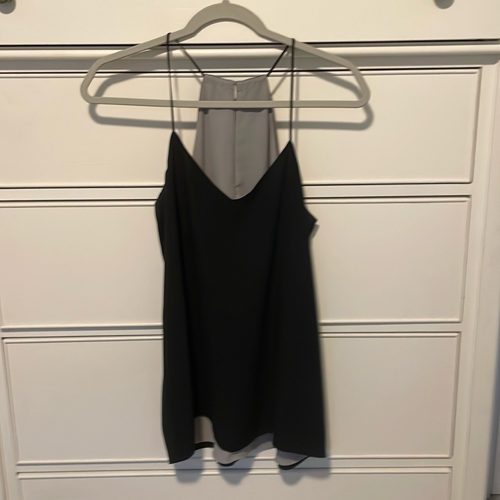 Reversible Black and Grey Tank